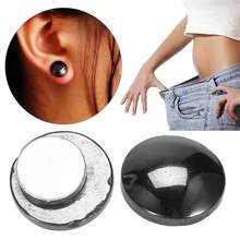 Paire de boucle d'oreilles Bio-magnétique acupression anti douleurs et perte de poids