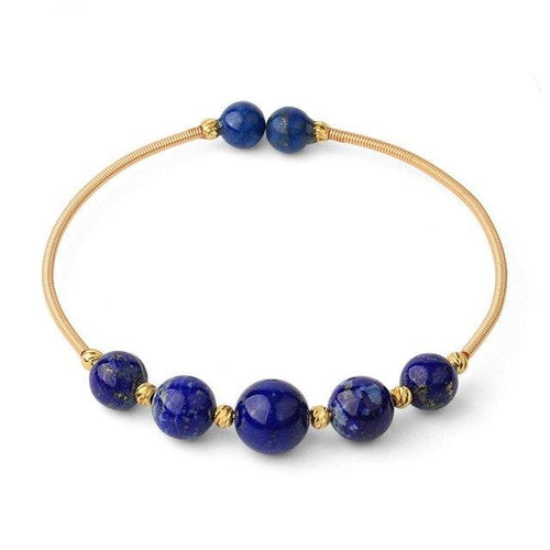 Bracelet Bangle en Lapis Lazuli