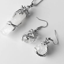 Charger l&#39;image dans la galerie, Ensemble de 2 bijoux en Crystal blanc