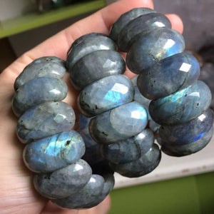natural Labradorite stone bracelet natural stone bracelet DIY jewelry for woman for gift free shipping wholesale !