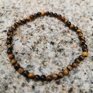15 choix de Bracelet H/F en pierres naturelles de 4 mm