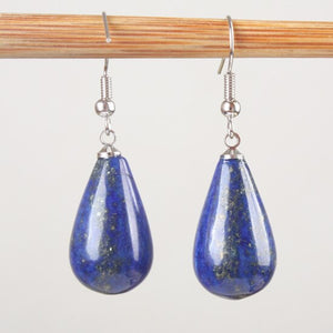 Boucles d'oreilles en Lapis Lazuli goutte