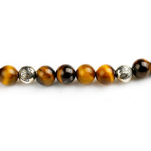 Charger l&#39;image dans la galerie, Bracelet H/F de Protection en 108 perles de d’Œil de tigre et charmes