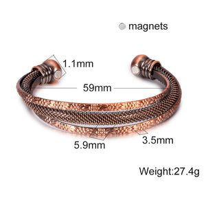 Bracelet H/F Bio-magnétique anti douleurs et perte de poids Vinterly