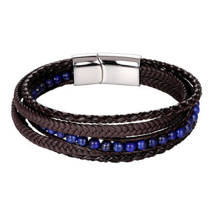Bracelet Homme Fécondité et Peau en Lapis Lazuli