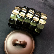 Charger l&#39;image dans la galerie, Bracelet de Protection en Obsidienne dorée qualité AAAAA